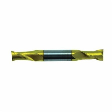 Morse End Mill, Center Cutting Double End Regular Length, Series 5895G, 18 Cutter Dia, 318 Overall L 91050